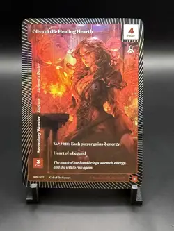 Wonders Of The First - COTS - Oliva Of The Healing Hearth Foil #109 EPIC 🔥 - Image 1