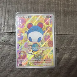 Pokemon Marill Illustration Rare Full Art Holo Card 232/217 Ascended Hero Eng - Image 1