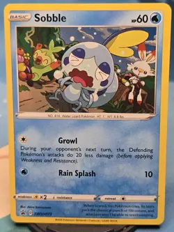 Sobble Promo Holo SWSH: Sword & Shield Promo Cards SWSH073 LP Pokemon TCG - Image 1