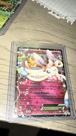 Pokemon TCG Sylveon EX RC21/RC32 Generations Ultra Rare Holo Card - Image 1