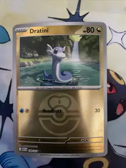 Dratini (Love Ball) 150/217 Pokemon Ascended Heroes Reverse Holo Pokemon Card - Image 1