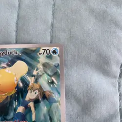 Pokemon TCG Misty's Psyduck Destined Rivals 193/182 Illustration Rare Card - Image 4