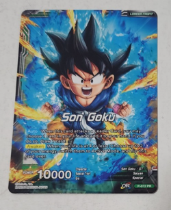 Dragon Ball Super Card Game Full-Size Power Son Goku P-072 Promo Foil LP x1 - Image 2