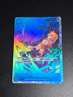 One Piece CCG TCG PRB02-008 Marco SR Card Mint - Image 1