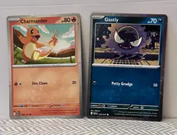 Charmander #20 & Gasly #123 Ascended Heroes Promo Cosmos Holos NM 2Card LOT - Image 1