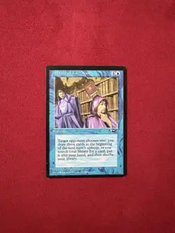 Library Of Lat-Nam - Alliances - MTG Magic The Gathering Classic 90’s Vintage - Image 1