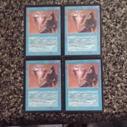Magic The Gathering Beta Unsummon x4 Instant Blue English Wizards of the Coast - Image 1
