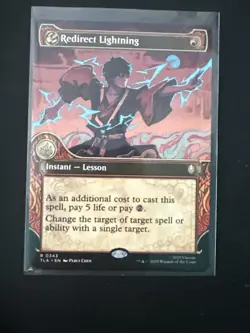 Redirect Lightning (REGULAR) x1 - MTG Avatar: The Last Airbender TLA #343 NM-M - Image 1
