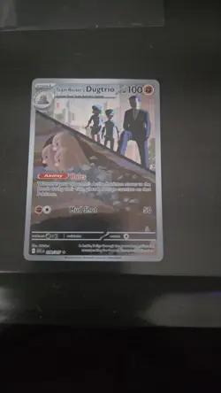 Pokemon Team Rocket's Dugtrio 100 HP Rare Ability Card Ascended Heroes 239/217 - Image 1