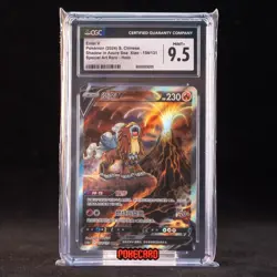 Entei V SAR CS6aC-154/131 Pokemon Card Chinese CGC 9.5 #1 - Image 1