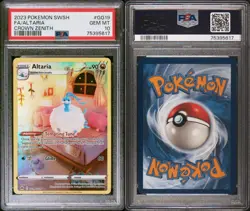 2023 POKEMON SWORD & SHIELD CROWN ZENITH #GG19 FULL ART/ALTARIA PSA 10 - Image 1