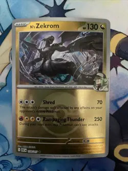 N's Zekrom (Poke Ball) 155/217 Pokemon Ascended Heroes Reverse Holo Pokemon Card - Image 1