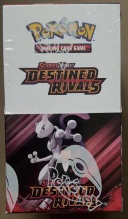 Pokemon TCG Destined Rivals - Half Booster Box - 18 Booster Packs - Brand New - Image 1