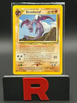 Pokemon TCG Aerodactyl 15/64 Neo Revelation Regular LP - Image 1