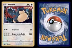 Snorlax SWSH119 Holo Promo Sword & Shield Promo Pokemon TCG NM - Image 3