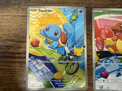Charmander Bulbasaur Squirtle Pokemon TCG First Partner Illustration Collection - Image 2