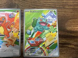 Charmander Bulbasaur Squirtle Pokemon TCG First Partner Illustration Collection - Image 4