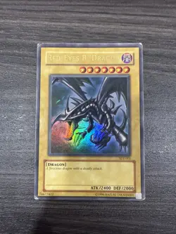 Red-Eyes Black Dragon (SDJ-001) UR Ultra Rare - YuGiOh! TGC - Image 1