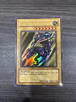 Gaia The Fierce Knight (LOB-006) UR Ultra Rare - YuGiOh! TGC - Image 1