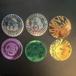 Vintage 1999/2000 Wizards Pokemon TCG Flip Coin Holofoils - Image 1