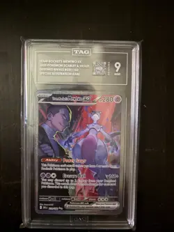 Pokemon Destined Rivals Team Rockets mewtwo ex Tag 9 - Image 2