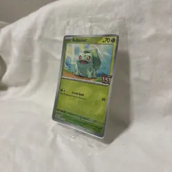 Bulbasaur Pokemon TCG Scarlet & Violet 151 Best Buy Stamped Promo Sealed 001/165 - Image 3