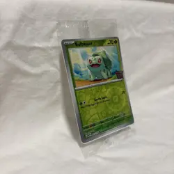 Bulbasaur Pokemon TCG Scarlet & Violet 151 Best Buy Stamped Promo Sealed 001/165 - Image 4