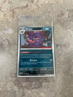 Pokemon GENGAR 050/088 GameStop Promo Stamped (SEALED) - Image 1