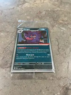 Pokemon GENGAR 050/088 GameStop Promo Stamped (SEALED) - Image 2