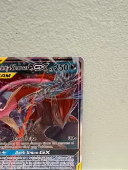 [NM/M]Pokemon Greninja & Zoroark GX 107/214 Ultra Rare Sun & Moon Unbroken Bonds - Image 3
