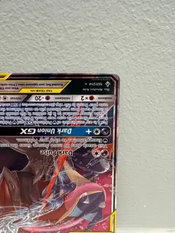 [NM/M]Pokemon Greninja & Zoroark GX 107/214 Ultra Rare Sun & Moon Unbroken Bonds - Image 5