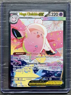 Pokemon TCG Perfect Order Mega Clefable ex 119/088 SIR Special Illustration Rare - Image 1