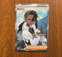 Pokemon TCG Naveen 112/088 Perfect Order Full Art Ultra Rare Trainer NM - Image 1