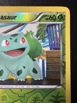 Bulbasaur 1/108 BW Dark Explorers Pokemon Card Reverse Holo Foil Rare LP - Image 4