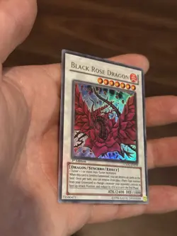 2008 Yu-Gi-Oh! Black Rose Dragon CSOC-EN039 Ultra Rare 1st Edition - NM Grail - Image 3