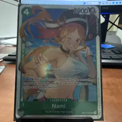 Nami OP14-031 SR Blocker 2000 Power 4 Cost One Piece CCG EN Bandai - Image 1