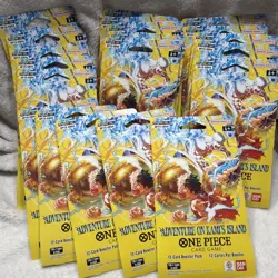 20x One Piece OP15 EB04 Adventure on Kami's Island Booster Pack Fast 🚢 Sealed - Image 1