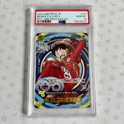 PSA 10 Monkey D. Luffy 2024 Foil PCC One Piece Day 24 Promo OP07-109 SR Japanese - Image 1