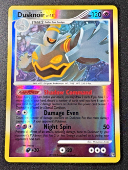 Dusknoir 1/100 D&P Stormfront Pokemon Card Reverse Holo Foil Rare Near Mint - Image 1