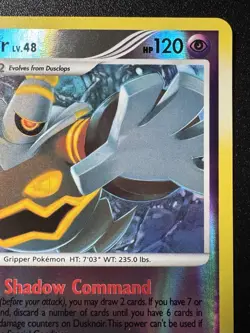 Dusknoir 1/100 D&P Stormfront Pokemon Card Reverse Holo Foil Rare Near Mint - Image 4
