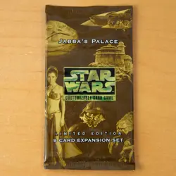 1998 Jaba's Palace (9 Card Expansion Pack) - Star Wars Customizable Card Game 9781884927829 - Image 1