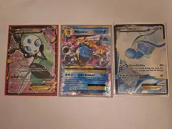 Pokemon Card Lot: M Blastoise Ex 22/108 LP, Altaria Ex 123/124 LP/ MP, Meloetta - Image 1