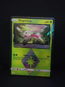 Shaymin Prism Star Holo Card 10/181 Sm-Team Up Edition - Image 1