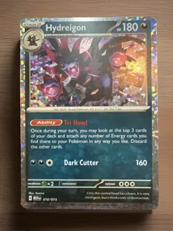 McDonald's Hydreigon 010/015 Holo Pokemon TCG Card Near Mint/Mint Condition - Image 1