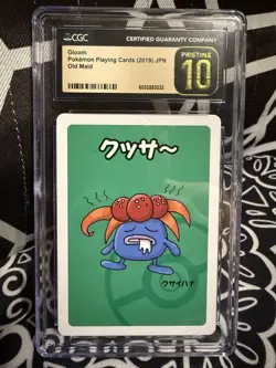 CGC 10 Pristine Gloom Old Maid 2019 Japanese Pokemon Card - Image 1