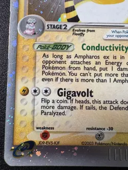 Ampharos ex 89/97 EX Dragon Pokemon Card Holo Foil Rare HP - Image 5