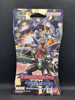 BEGINNING OBSERVER DIGIMON CARD GAME- BT16 - BOOSTER PACK - Image 1