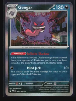 Gengar 050/088 Perfect Order Pokemon Holo Near Mint - Image 1