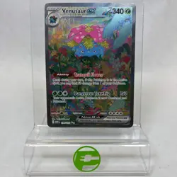 Pokemon TCG Scarlet & Violet: 151 Venusaur EX 198/165 Holo Textured English - Image 1