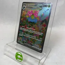 Pokemon TCG Scarlet & Violet: 151 Venusaur EX 198/165 Holo Textured English - Image 3